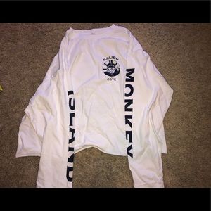 Monkey Island Cropped Pullover